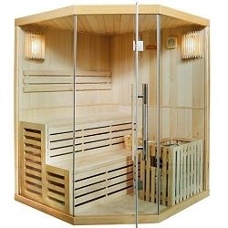 Finnische Sauna Espoo 150 x 150 cm 6 kW
